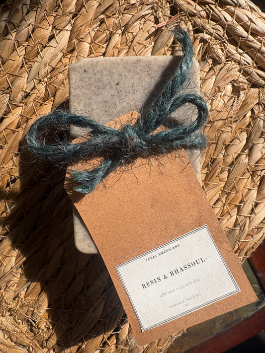 Resin & Rhassoul Soap | Feral Americana